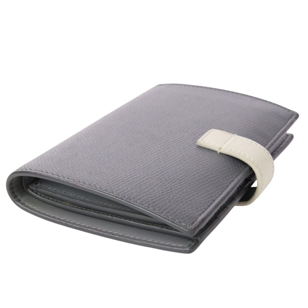 良品 CELINE セリーヌ ミディアム ストラップ ウォレット 二つ折り財布  