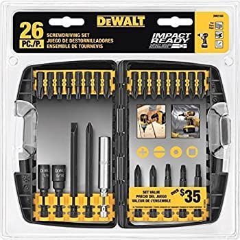 DeWalt 26 Piece Impact Ready Screwdriving Set (DW2183) by DEWALT