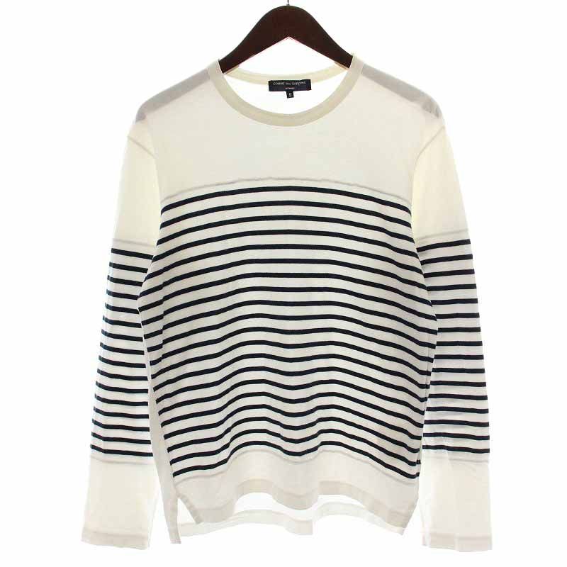 コムデギャルソンオム COMME des GARCONS HOMME カットソー ボーダー