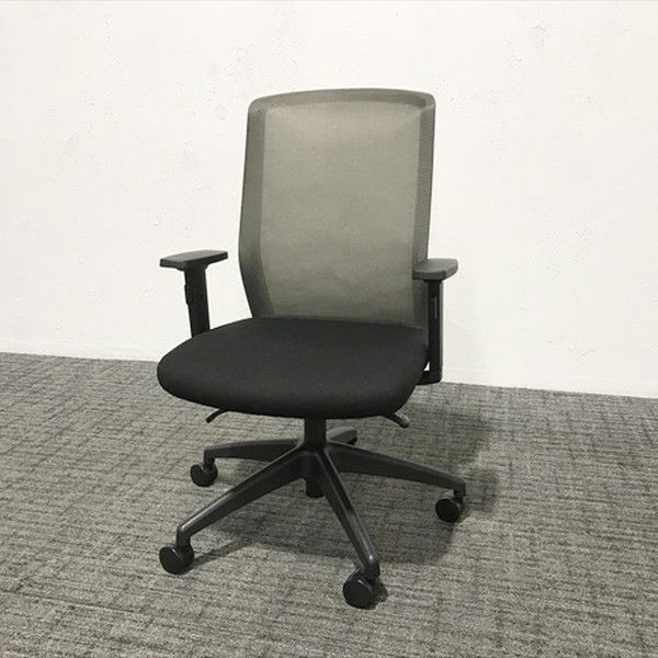 クロッカチェア オフィスチェア グレー ブラック