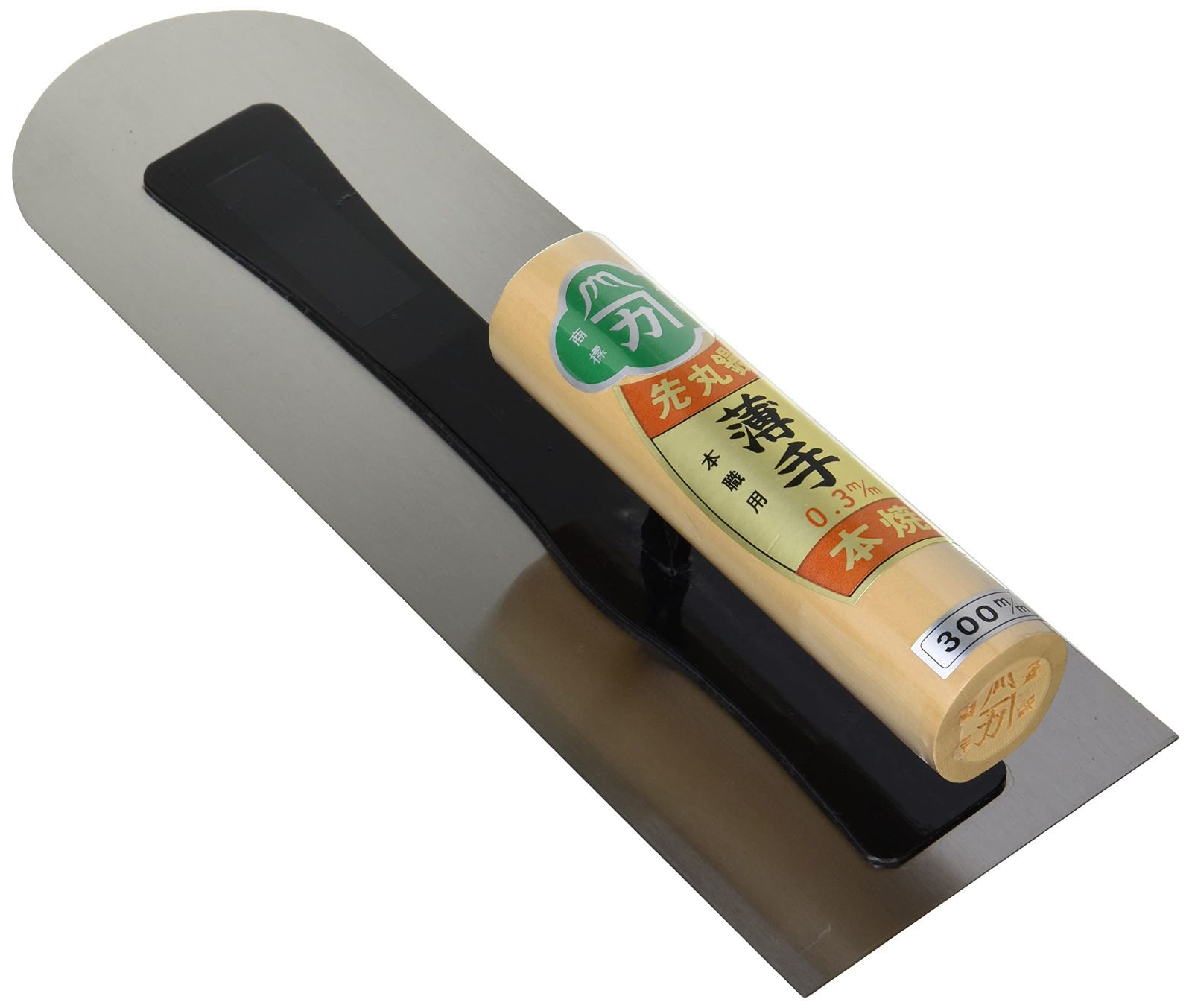 東京西勘(Tokyo Nishikan) 先丸極薄土間鏝 本焼 ゴールデン富士 65574 300mm 0.3mm厚 本体: 奥行7cm 本体: 高さ30cm 本体: 幅10cm