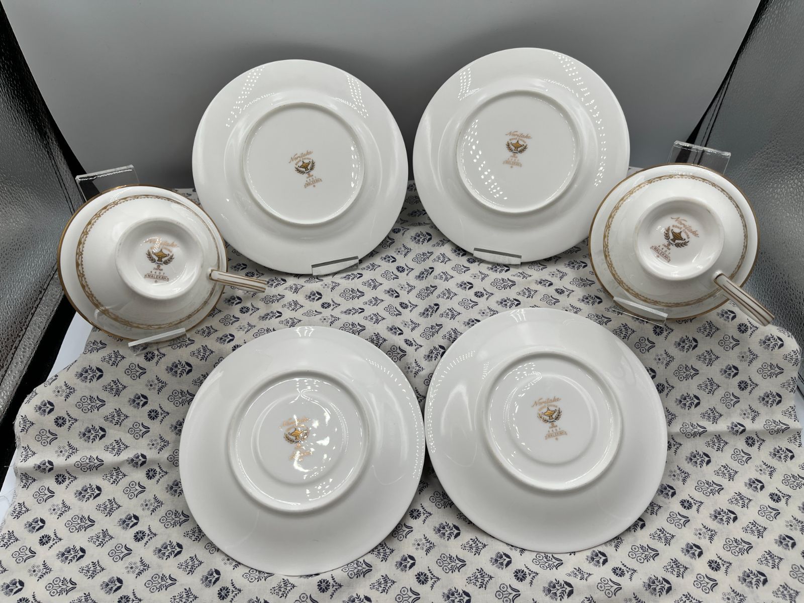 2客セット NORITAKE ノリタケ マラカ ティーカップ ソーサー プレート2枚セット SKLAD-KIRPICHA_RU