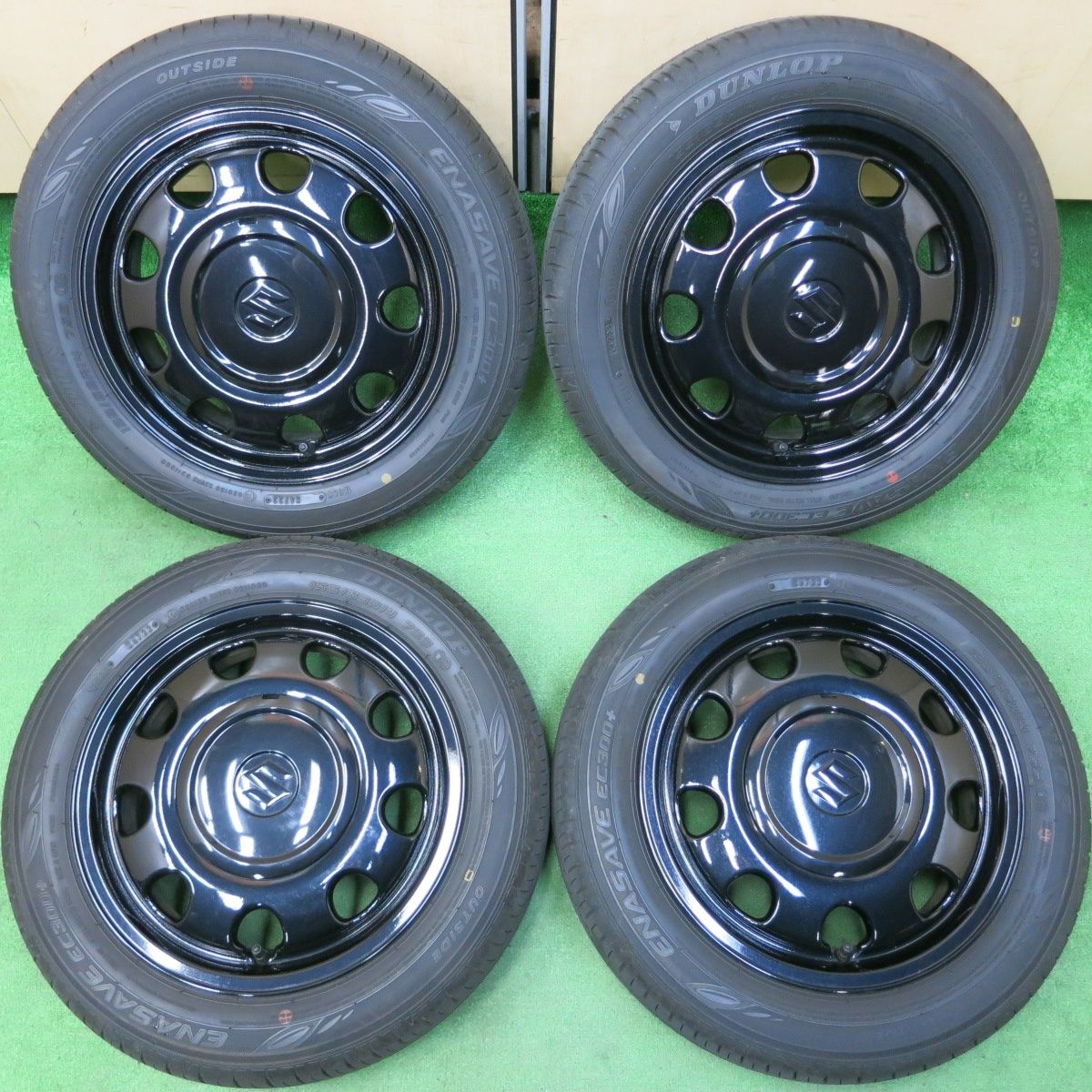 新車外し スペーシアベース 純正ホイール タイヤ付き