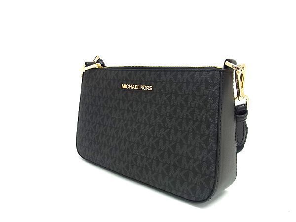 □新品□未使用□ MICHAEL KORS マイケルコース MK柄 PVC ポーチ付き