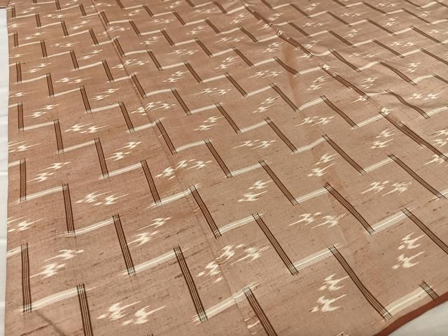 平和屋着物○本場琉球絣 紬 飛鳥文 正絹 逸品 AAAX0571zg - メルカリ