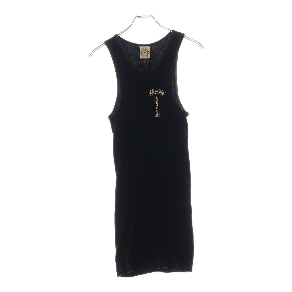 CHROME HEARTS クロムハーツ OLD モデル ファックユー バックCHクロスプリントタンクトップ ブラック