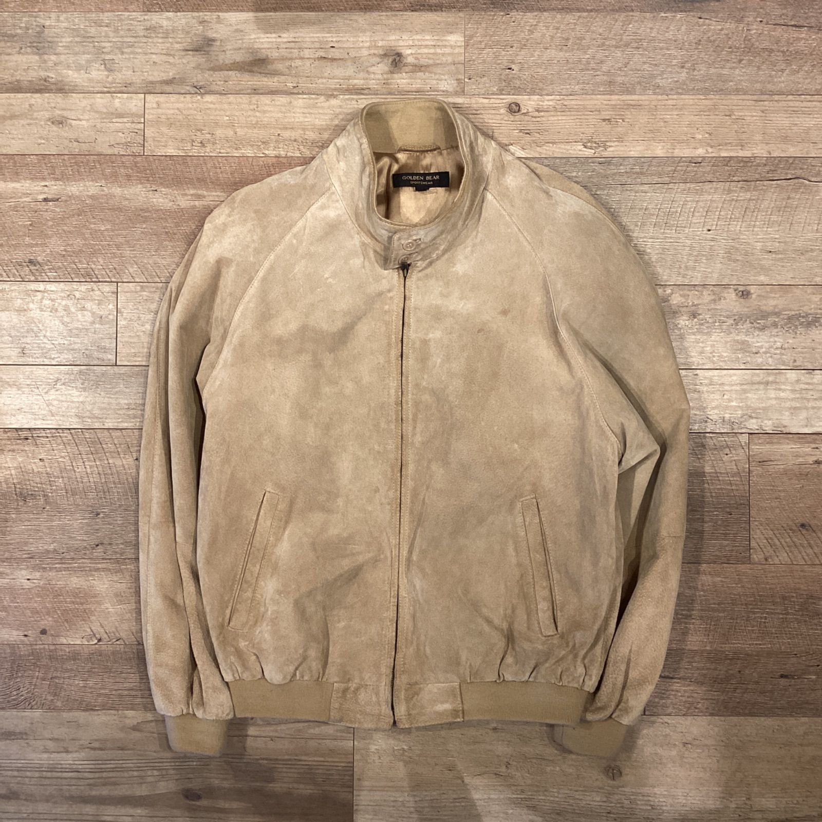 GOLDEN BEAR ゴールデンベア スウェード レザージャケット golden bear