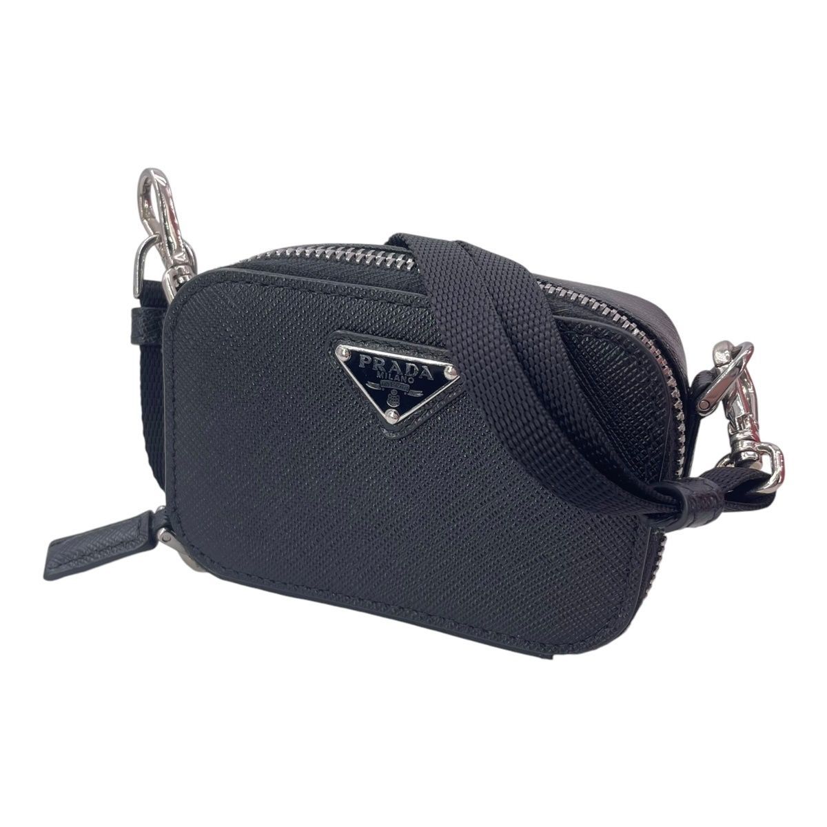 中古】 PRADA プラダ ボディバッグ 2TT105 サフィアーノ メンズ