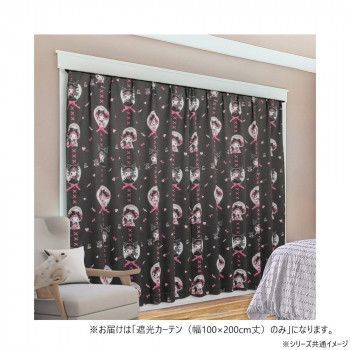 サンリオ クロミ マイメロディ 遮光カーテン 幅100×200cm丈 SB-685-S
