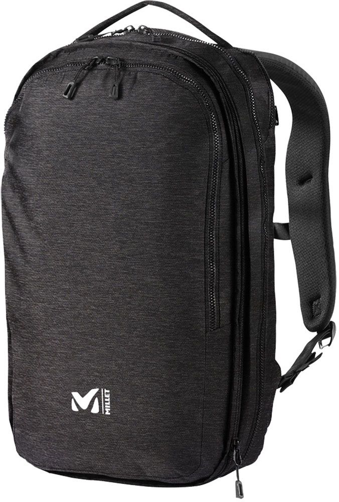 ミレー MILLET アウトドア EXP 20+ バックパック バッグ リュック 耐久性 容量拡張 手持ちスタイル トップハンドル スーツケースセット可能 17インチノートパソコン収納 MIS0696 6342 CHARCOALHEATHER