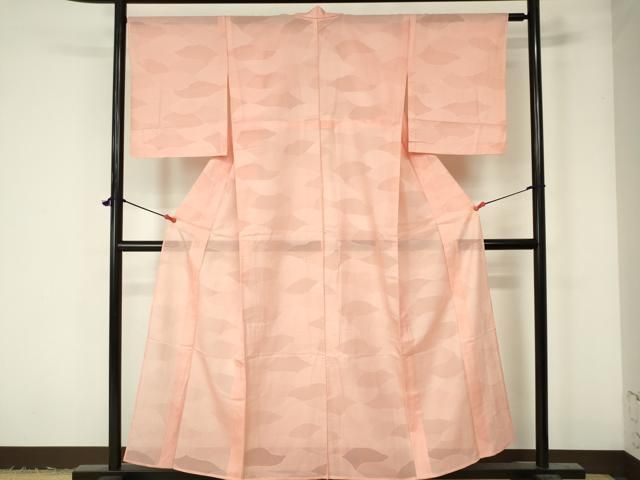 平和屋着物○上質な紬 舞葉文 正絹 逸品 AAAY9062ck