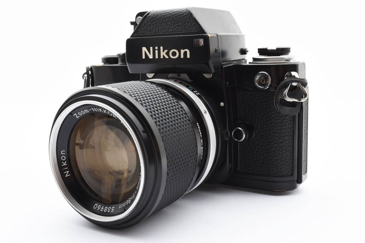 ★格安★Nikon F2 フォトミック ブラック + Zoom-Nikkor Auto 43-86mm F3.5 ニコン★8126