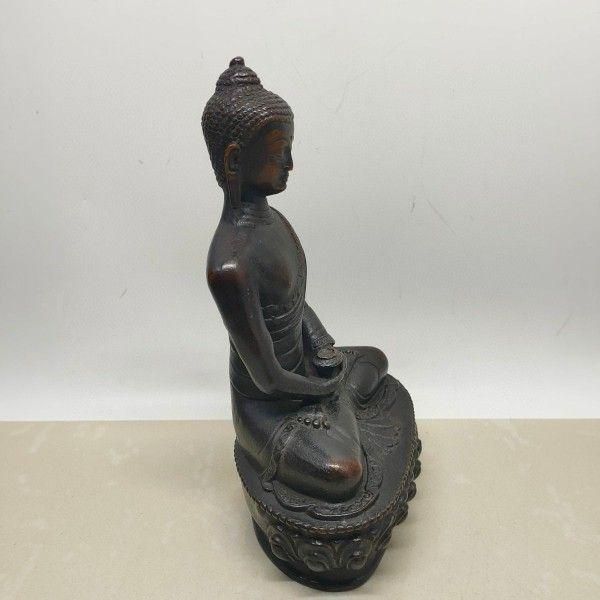 釈迦牟尼仏 仏像 仏教美術 銅製 工芸品 美術品 置物 - メルカリ