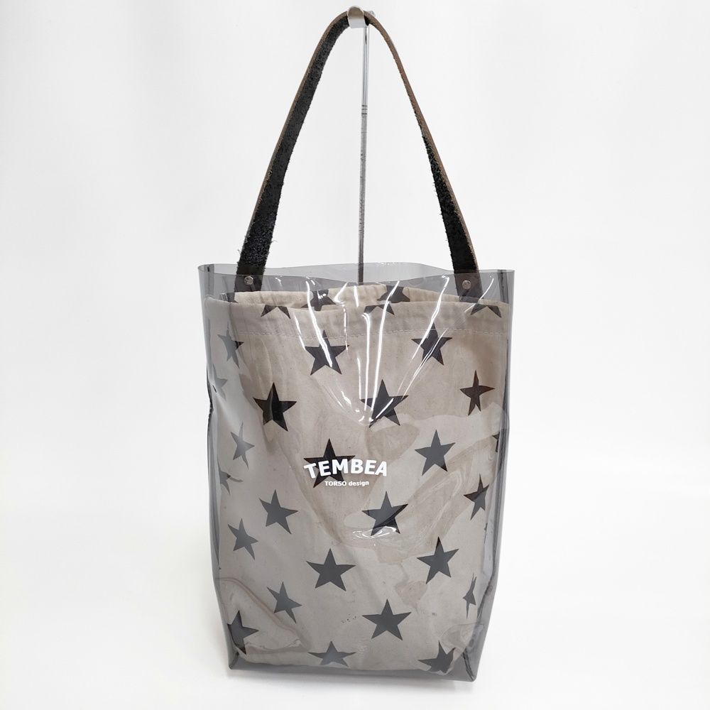美品】TEMBEA (テンベア)ビニールバッグ 星柄 ジャーナル