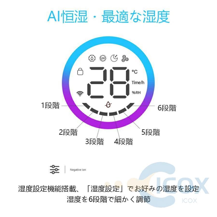 上部給水 6段階調節