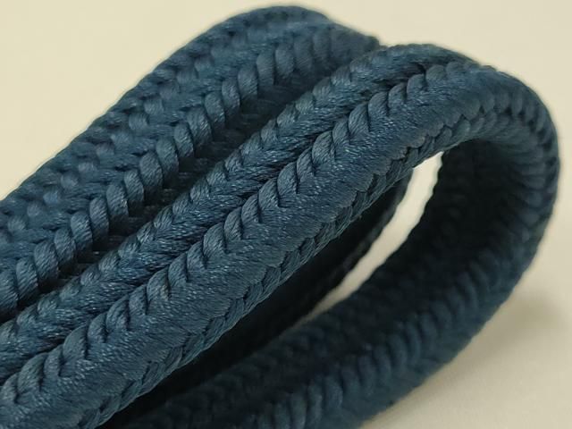 平和屋着物 上 有職組紐道明 帯締め 冠組 藍色 宮内庁御用 国立博物館御用 東京芸術大学御用 AABB3738ay