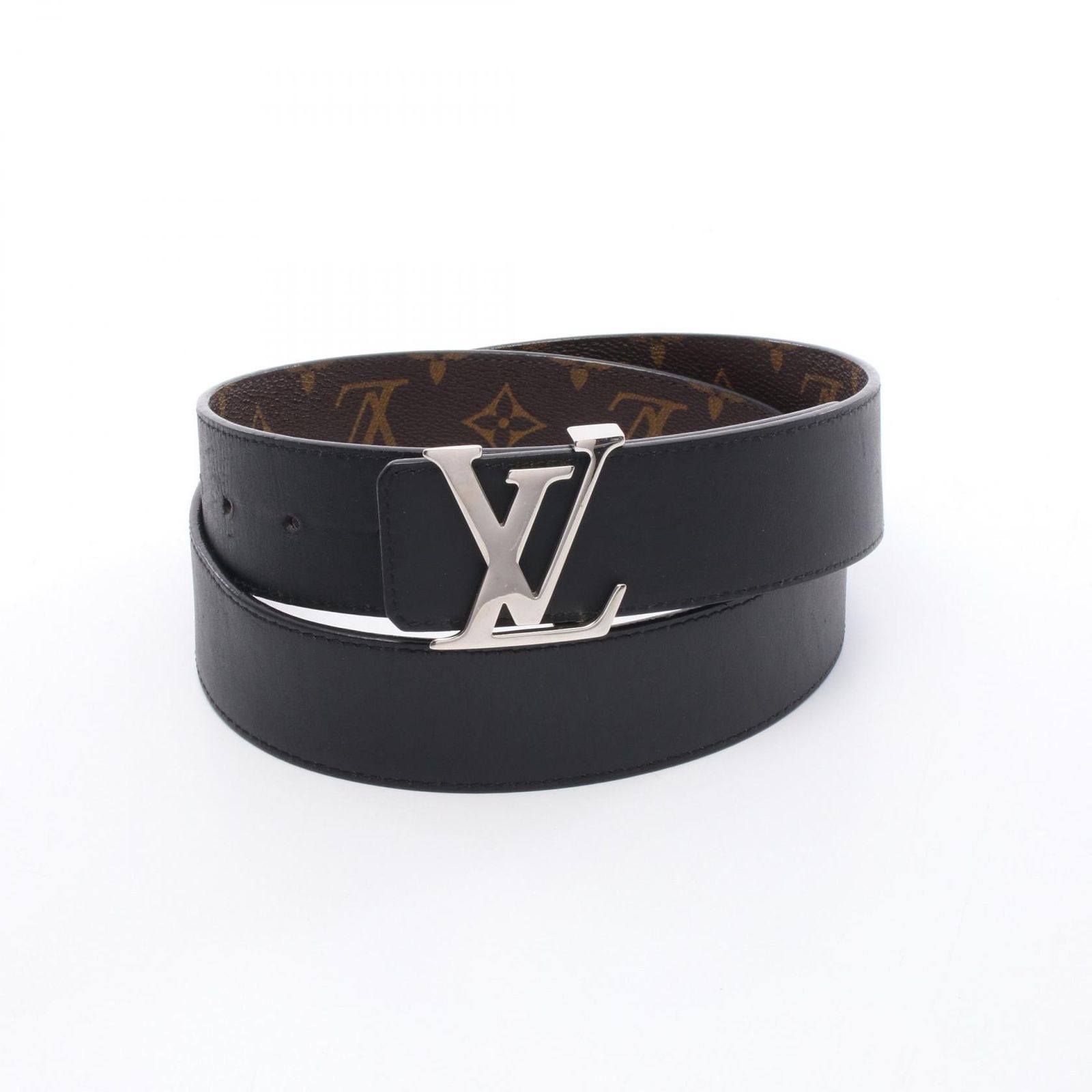 ルイ・ヴィトン LOUIS VUITTON ベルト サンチュール LVイニシアル 40MM