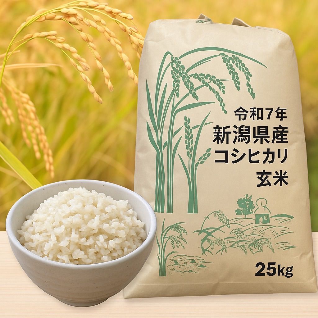 コシヒカリ玄米 30キロ 令和六年産 令和6年産新米コシヒカリ（玄米）30