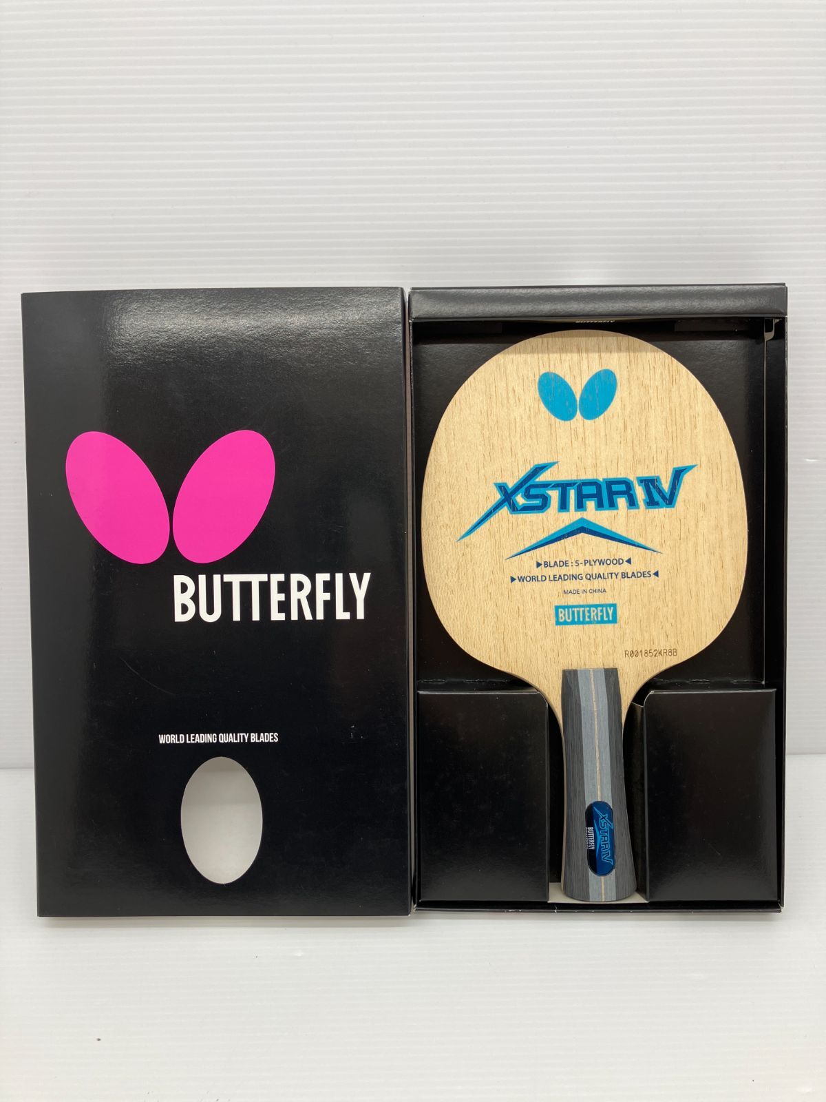 【未使用品】Butterfly　バタフライ　卓球 ラケット 　エクスター IV FL　(1-20)