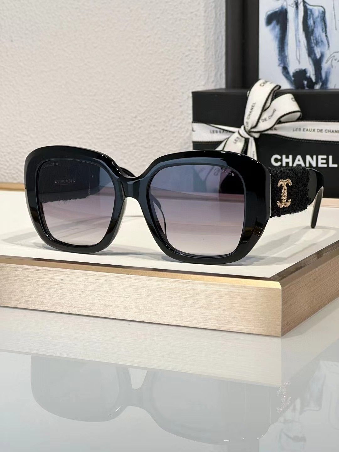 CHANEL [シャネル ]スクエア サングラス レディース