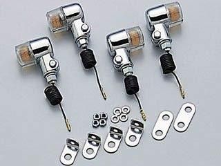 3営業日で発送 ハリケーン ミニウインカーkit 品番 HA5705-02 カラー オレンジレンズ