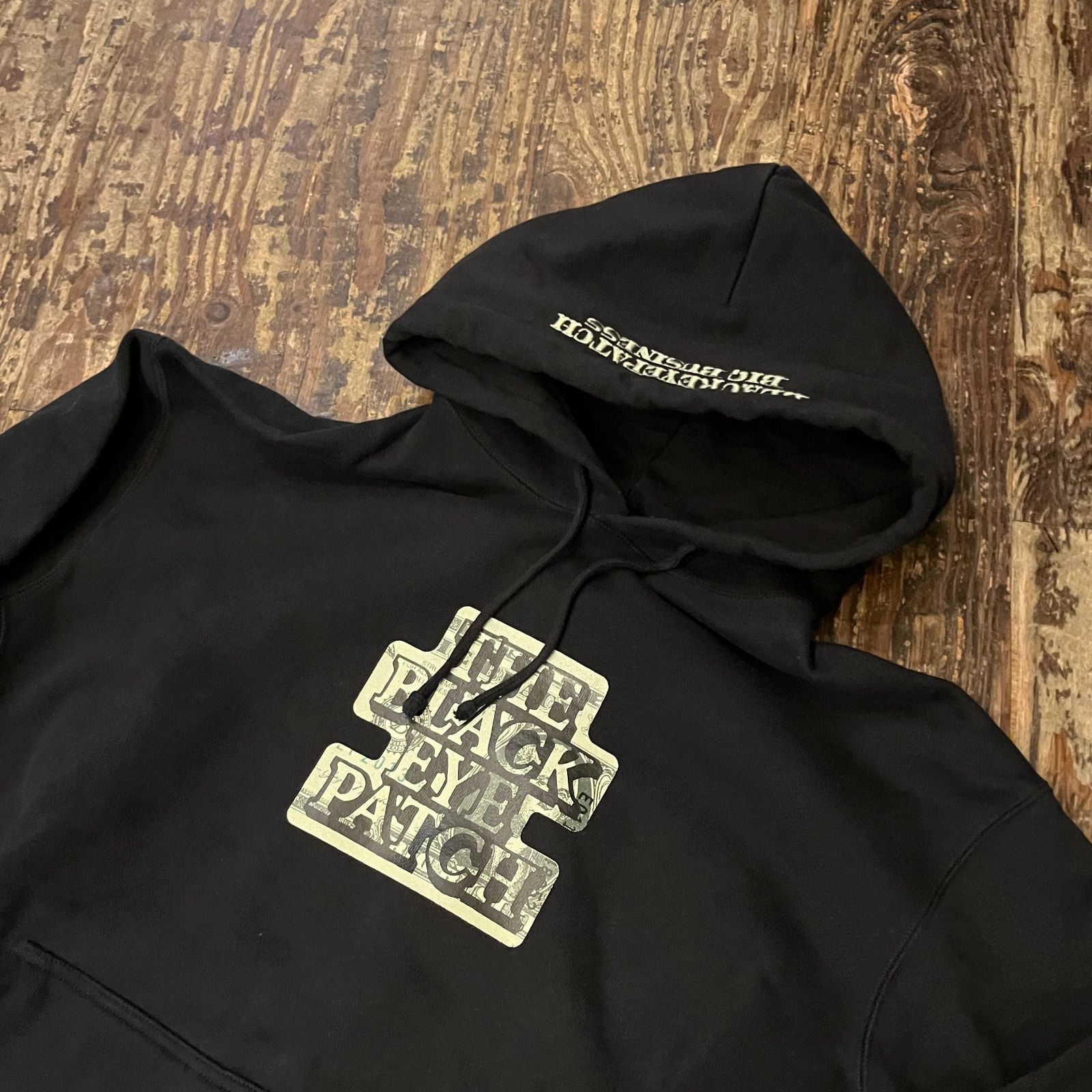 24AW ブラックアイパッチ OG DOLLAR BILL HOODIE