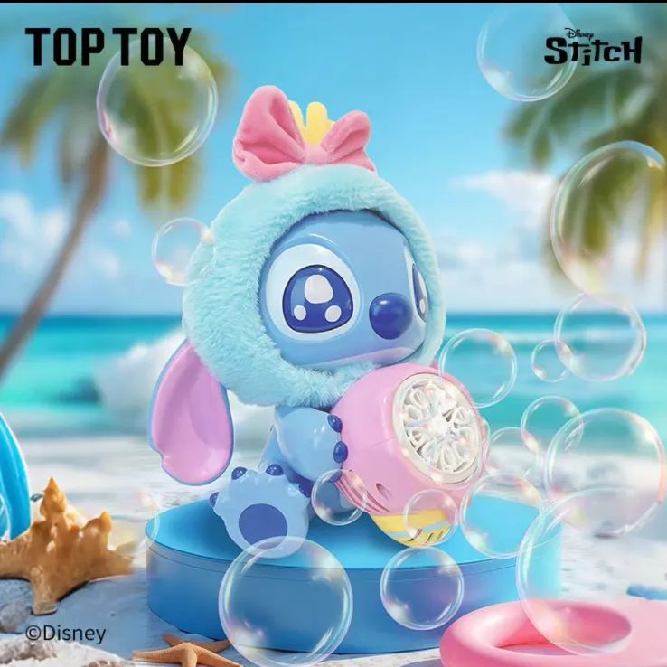 海外限定 TOPTOY スティッチ シャボン玉マシン ディズニー フィギュア