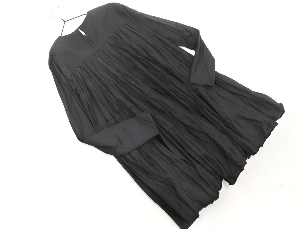 ★Merlette Athene サイズ：Large カラー：Black MERLETTE マーレット ATHENE ティアードワンピース XS ブラック
