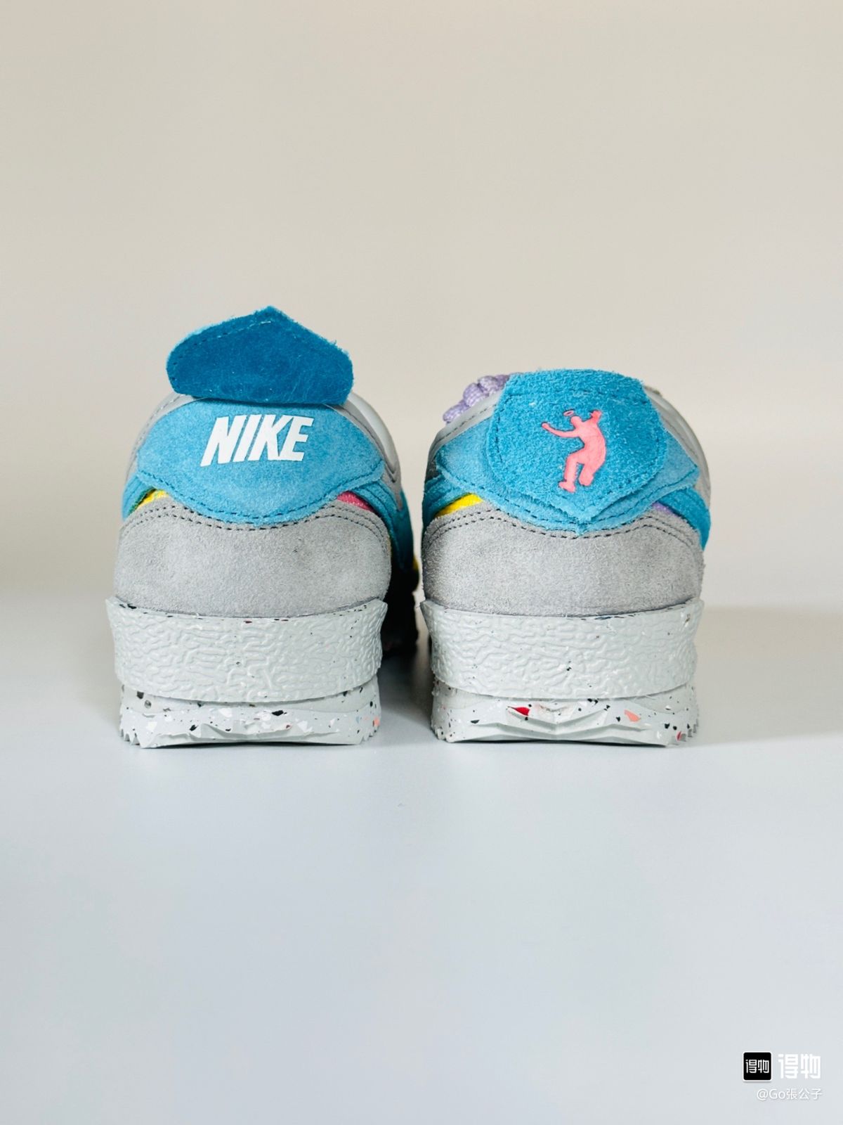 NIKE CORTEZ SP UNION LA lt smoke grey/blue fury dr1413-002 スニーカー スペシャル コラボ  ライトスモークグレー ブルー フューリー THE NIKE UN-CORTEZ - メルカリ