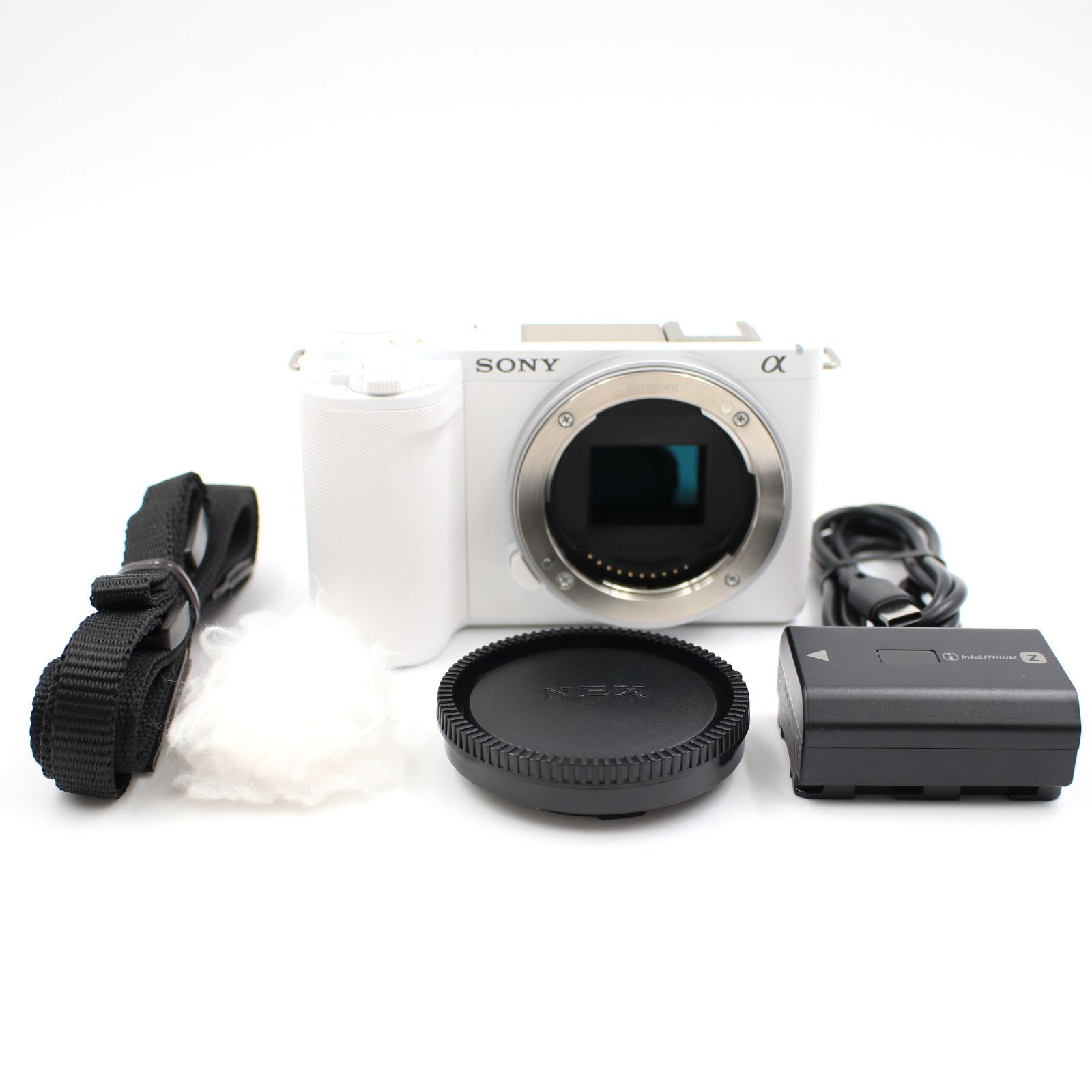 楽天市場】sony vlogcam zv-e10 ホワイトの通販