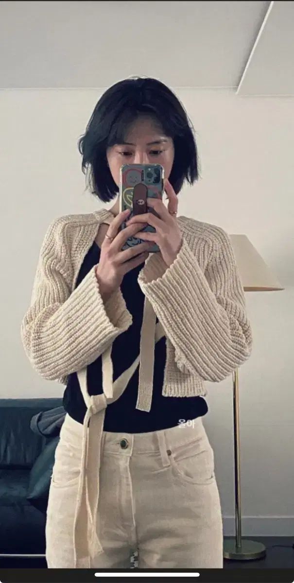 RECTO レクト タイ カーディガン