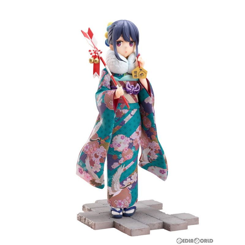 志摩リン(しまりん) 振袖 ゆるキャン△ SEASON 2 1/7 完成品 フィギュア(AMU-FNX229) フリュー Amazon | ゆるキャン△ SEASON 2 志摩リン 振袖 1/7スケール PVC