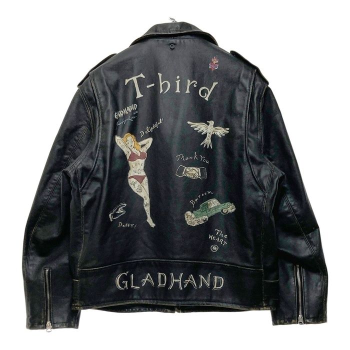 超希少 SCHOTT GLAD HAND ワンスター ライダースジャケット GLAD HAND 未使用 GLADHAND × SCHOTT グラッドハンド ショット