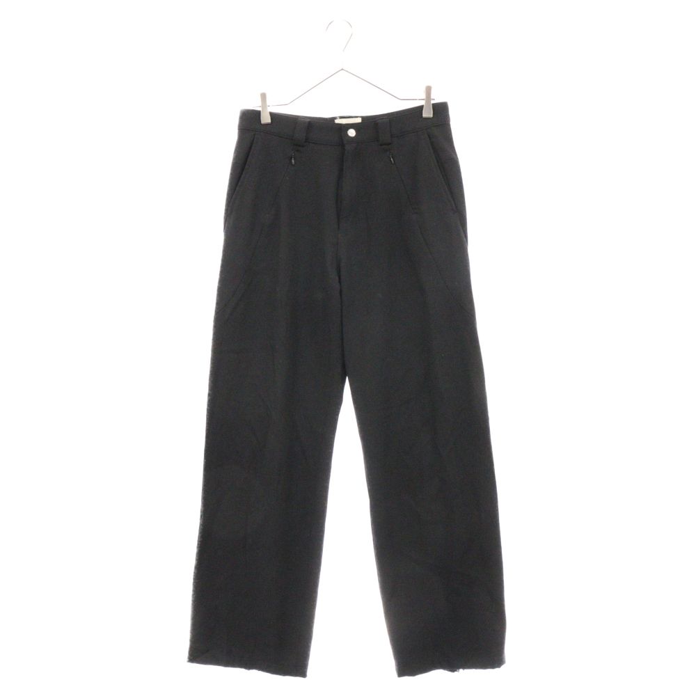 CALL (コール) 23AW BACK ZIP TROUSERS バックジップ ウールストレート 