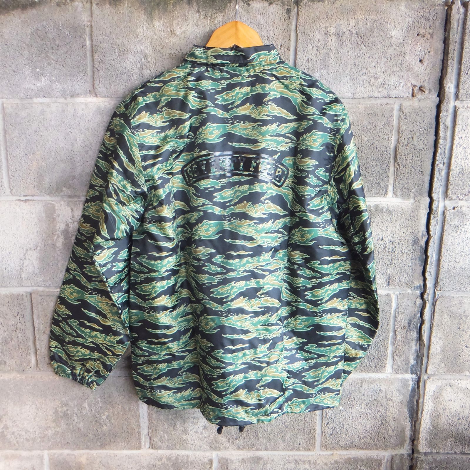 SEVENTY FOUR CAMOUFLAGE COACH JACKET ナイロン製 コーチジャケット