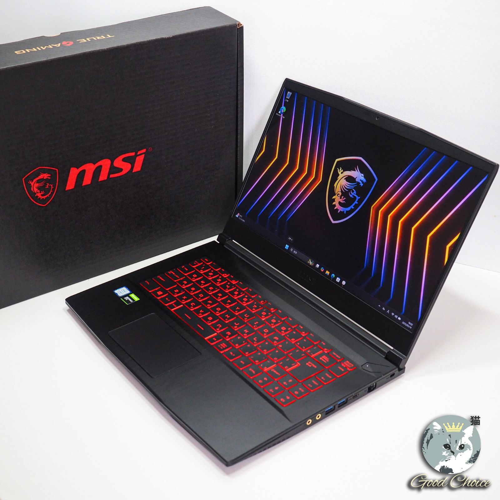 ゲーミングノート MSI i7-10750H メモリ16GB MSI ゲーミングノート