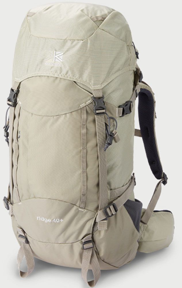 カリマー karrimor アウトドア リッジ40プラス スモール ridge 40 Small レディース ザック リュック バックパック 中型 登山 トレッキング クライミング 雨蓋拡張 多機能 501096 1010 SILVERGREY