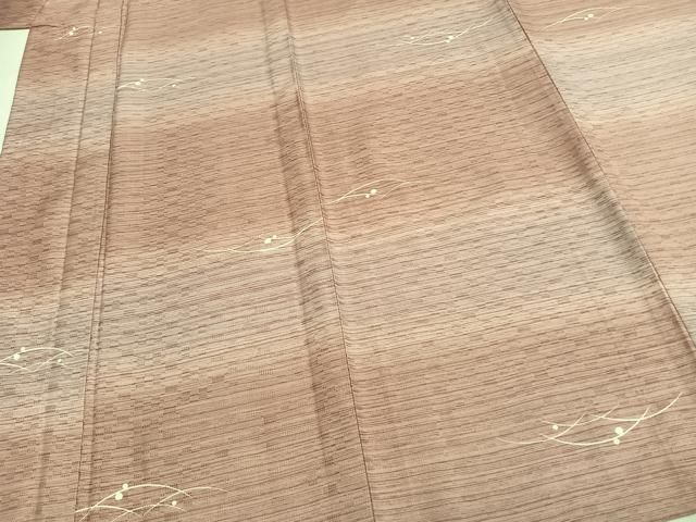 平和屋着物▽小紋　単衣　花織　露芝文　洗える着物　AABC0292fy 平和屋着物▽小紋 単衣 花織 露芝文 洗える着物 AABC0292fy - メルカリ