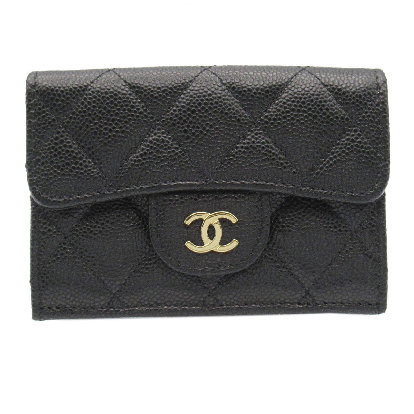 シャネル CHANEL 三つ折り長財布 マトラッセ 三つ折財布 AP0230