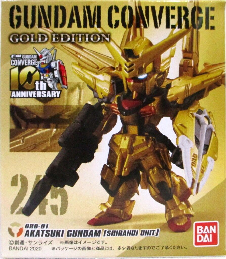 バンダイ FW GUNDAM CONVERGE GOLD EDITION アカツキガンダム