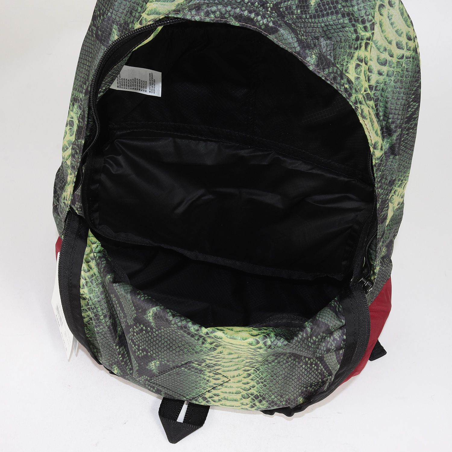 supreme リュックバックパイソン柄