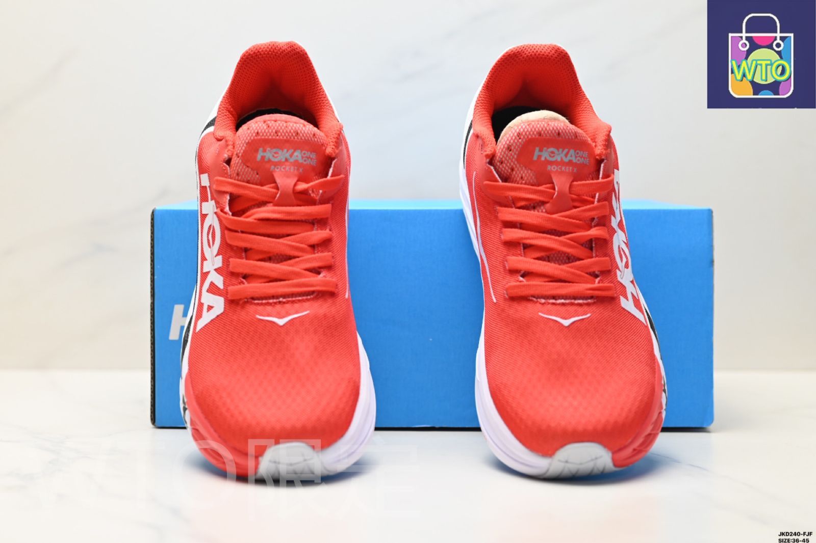 HOKA ONE ONE U ROCKET X 真炭素大底 半透明蝉翼鞋面 通気性
