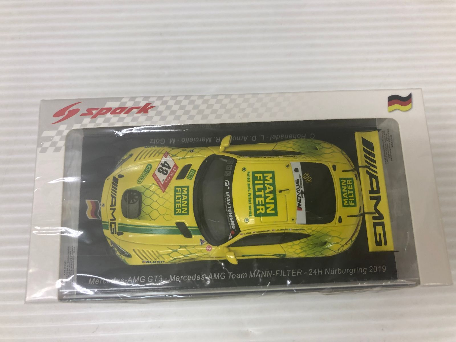 ミニカー MANN-FILTER MAMBA 2019 Mercedes-AMG GT3 MANN-FILTER MAMBA 2019 Mercedes-AMG GT3 - メルカリ