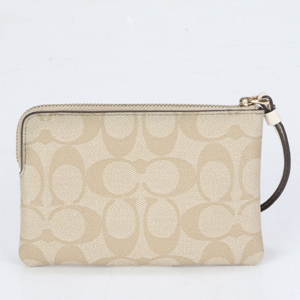 新作 COACH ストラップ付 長財布◇グラフィック プリント (Coach