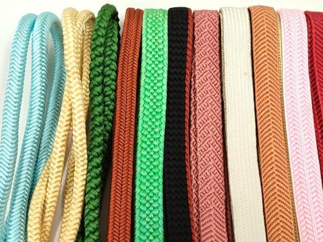 平和屋着物○和装小物 帯締め20本 高麗組 奈良組 冠組 笹