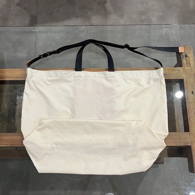 MEYAME メヤメ LIGHT BIG TOTE WHITE ライト ビッグ トート バッグ 