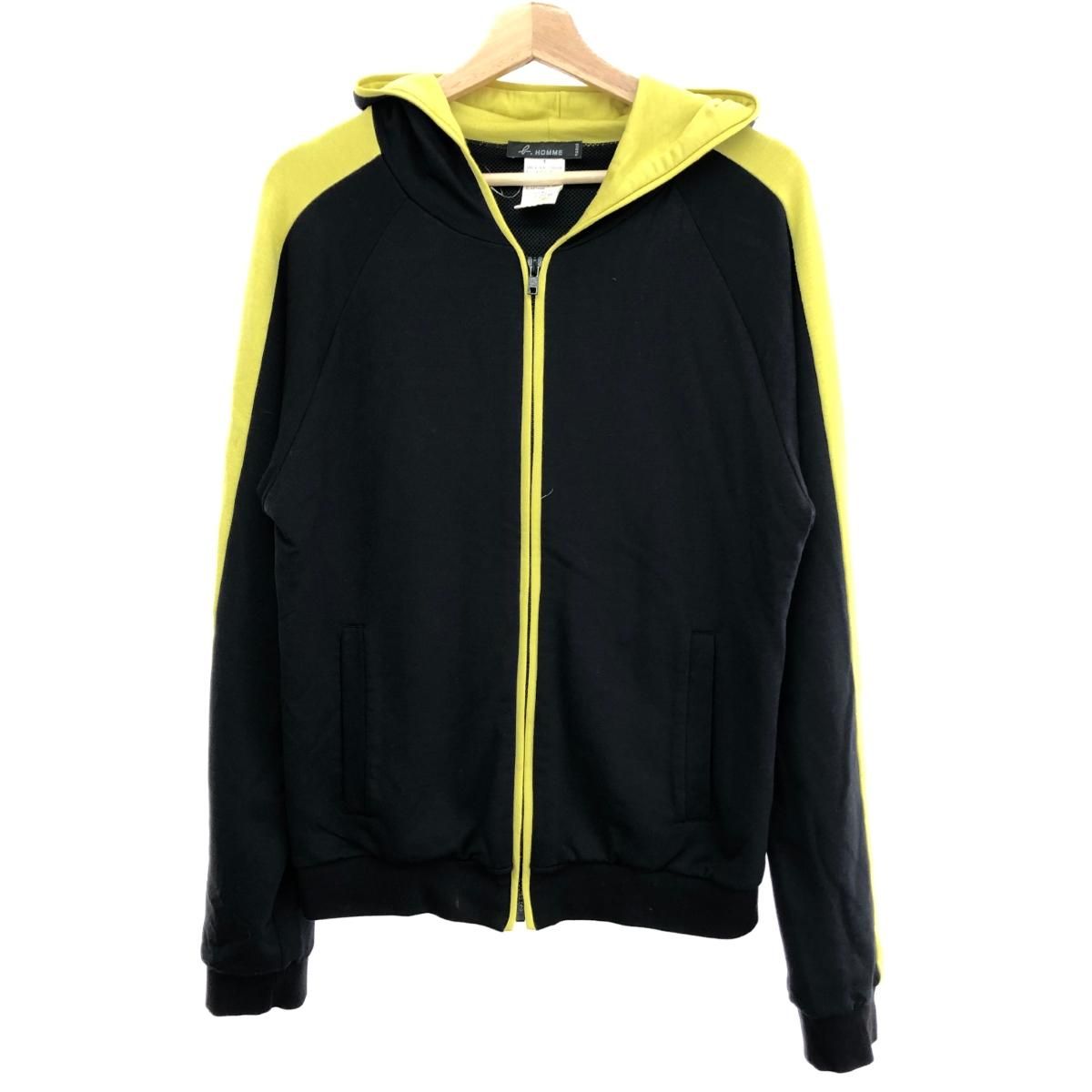 agnes b. アニエスベー ジップアップ パーカー サイズ:1 ブラック