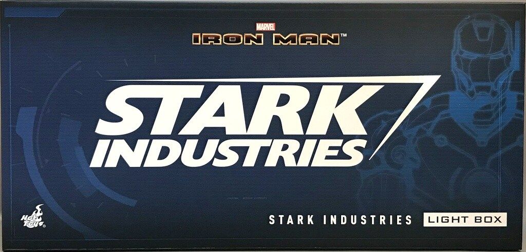 HOTTOYS LIGHT BOX STARK NIDUSTRIES