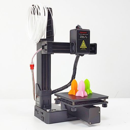 初心者向け3Dプリンター 40mm|sFDM3Dプリンター 4x4x4in印刷サイズ 周波数分割多重3Dプリンターホームオフィス学校用 米国プラグ