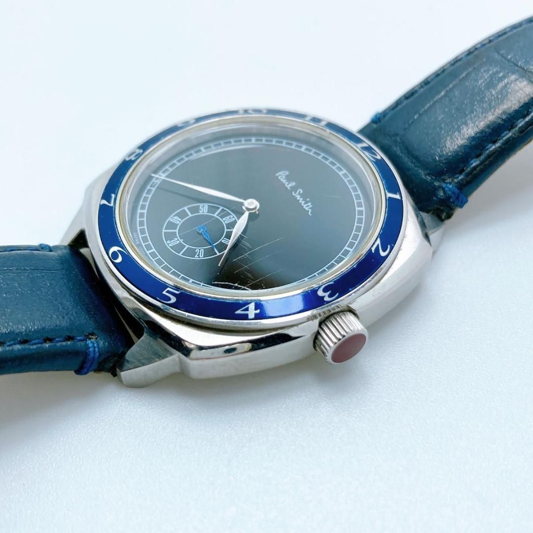 ポールスミス　1995 復刻版　モデル　スモセコ　腕時計　希少 ポールスミス 1995 復刻版 モデル スモセコ 腕時計 希少 - メルカリ
